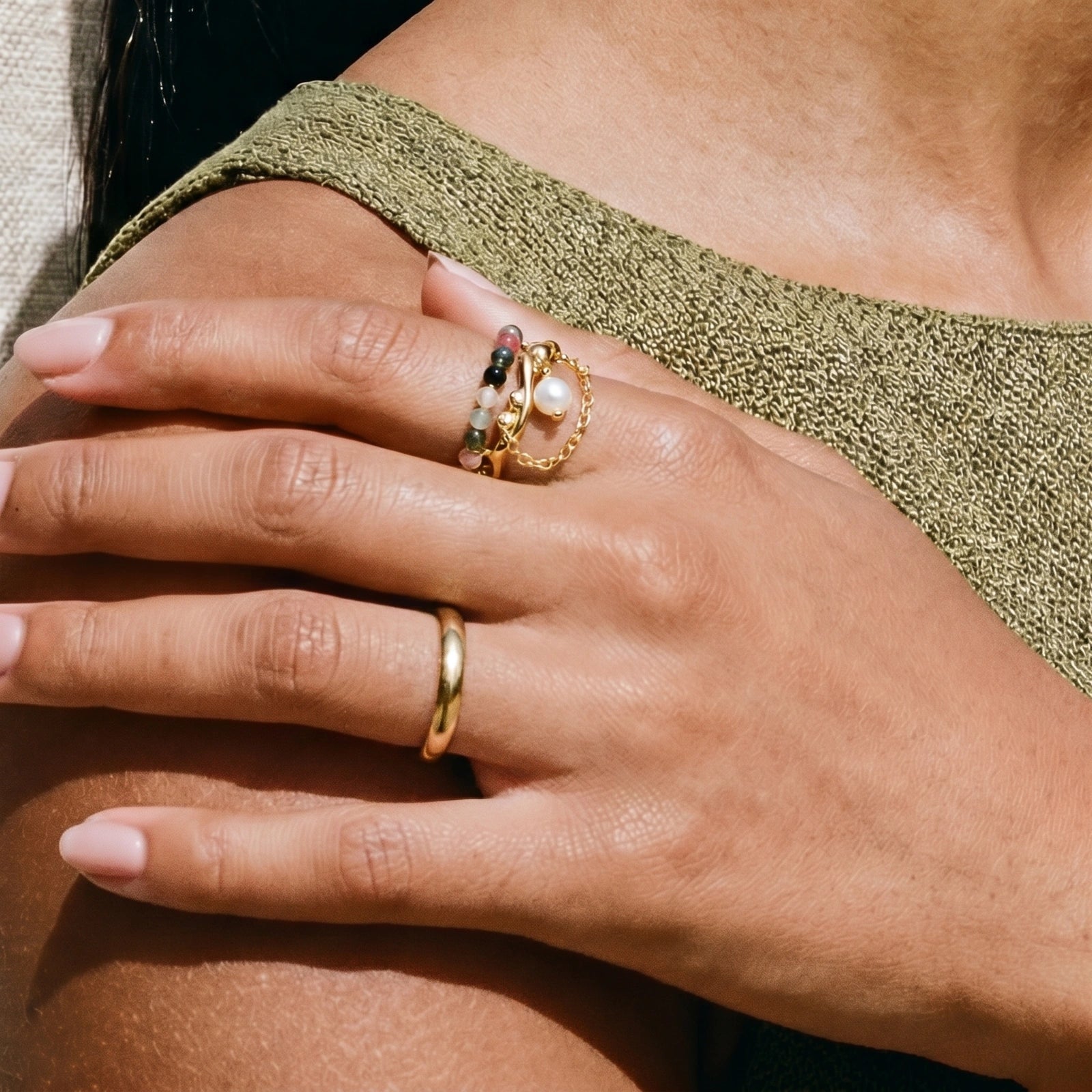 Aurora Chain Ring