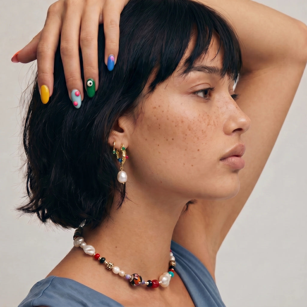 Baroque Luxe Hoops