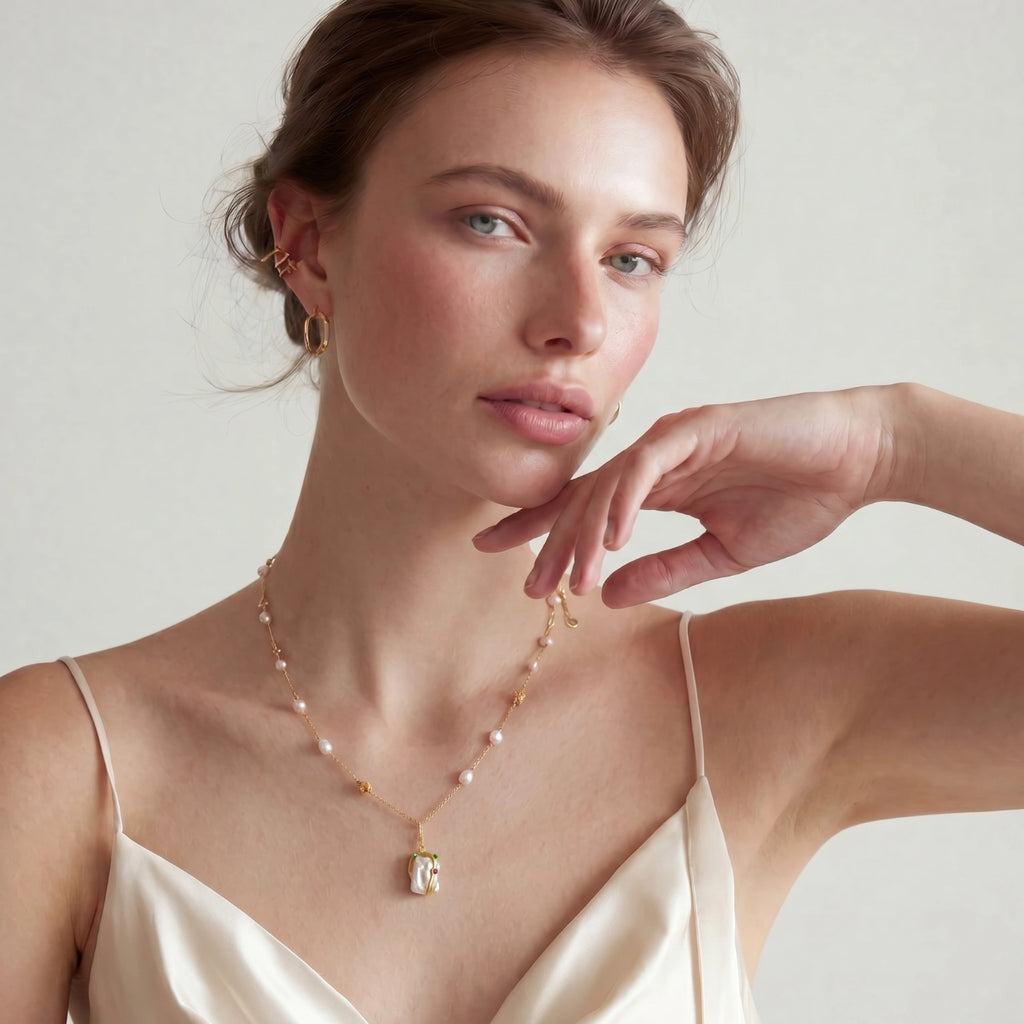 Baroque Bloom Necklace